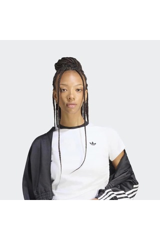 Adidas Adiluna Season 2 X Jennie Kadın Beyaz Tişört Ld4968
