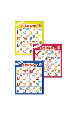 Bingo - Tombala Oyunu - Alfabe