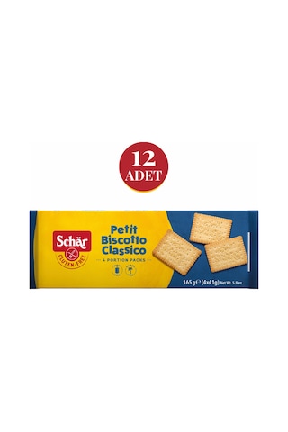 Schar Petibör Klasik Bisküvi 12 x 165 G