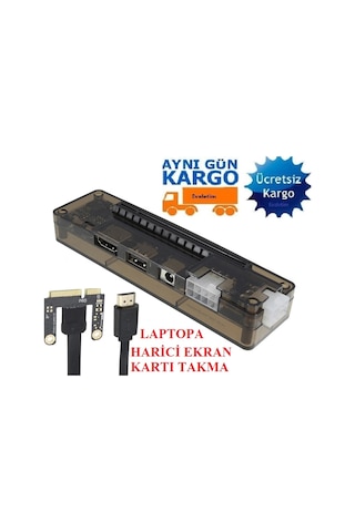 Laptop Harici Ekran Kartı 4250P Mini Pcı-E Ekspress Egpu Beas Hdm