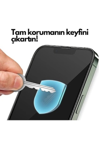 Abatech Apple Uyumlu iPhone 13 Mini Tam Kaplayan Ekran Koruyucu-kırılmaz Cam