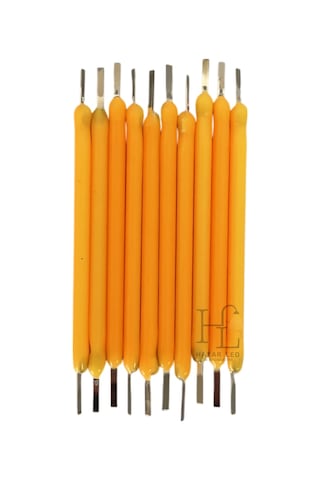 3 Volt 38mm Led Filament Sarı Amber Retro Tungsten Filament 10 Adet