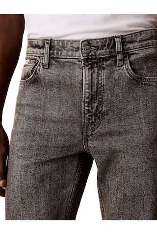 Calvin Klein Lv04rf928g Slim Taper Oyster Erkek Denim Pantolon Gri