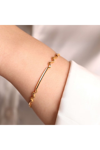 14 Gr 22 Ayar Ritim Ajda İşçiliksiz Bilezik