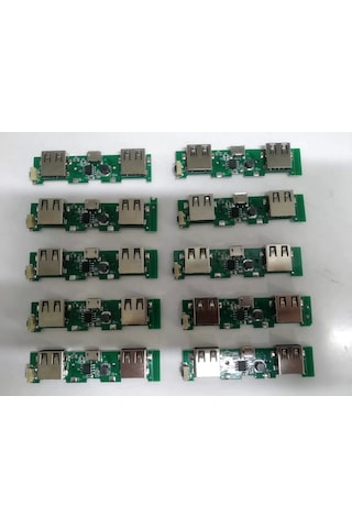 5 Adet 5 Volt 1 Amper Powerbank Devresi