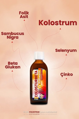 Lamos Colosturbeta Kolostrum İçeren Multivitamin 150 ML