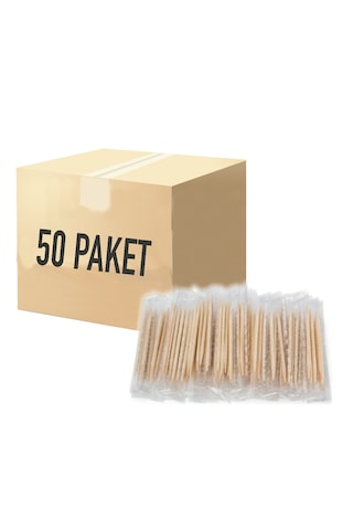 Ethex Jelatinli Bambu Kürdan 500 Lü X 50 Paket 1 Koli