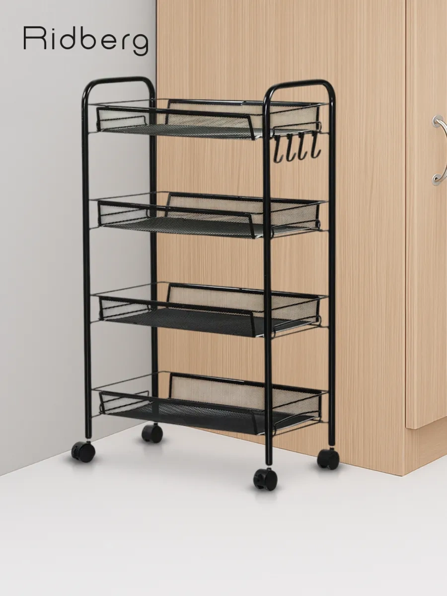 Rıdberg Home Metal Ruhtaşlı Banyo Ve Mutfak Rafı 323010109 Siyah