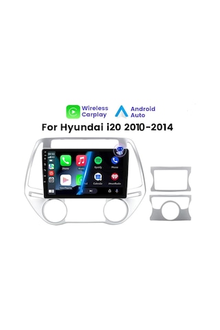 Exvol Hyundai I20 2010-2014 Android Multimedya Carplayli 9 Inc Hd Ips Ekran 2gb/32gb +kamera