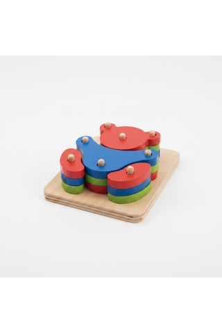 Ahşap Ayıcık Bul-tak Puzzle 13 Parça