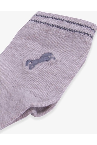 Breeze Erkek Çocuk Soket Çorap At Nakışlı Bej (1-2-13-14 Yaş)