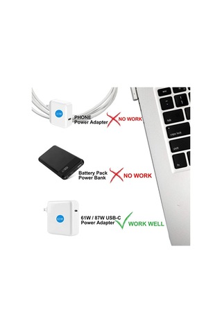 Ally MacBook Uyumlu Retina Pro 45W 60W 85W Usb C to Manyetik Şarj Kablo