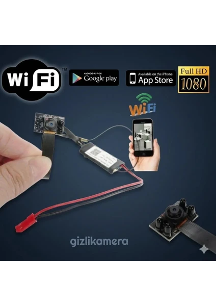 1080p Hd Casus Mini Gizli Wifi Gece Görüşlü Modül Kamera 1080p Hd Casus Mini Gizli Wifi Gece Görüşlü Modül Kamera