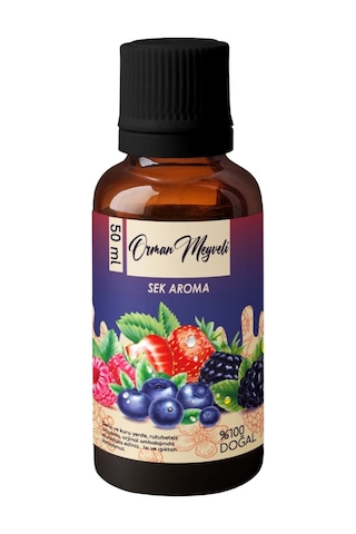 Sek Aroma Hazır Karışım Orman Meyveli Kiti - Hazır Karışım Orman Meyveli Aroması 50 ML - 5 L Uyumlu