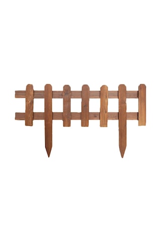 İahşap 120x30 Cm Bahçe Çiti, Çim Çiçek Bahçesi Ahşap Çiti, Peyzaj Yolu Çiti, Ahşap Bahçe Çiti