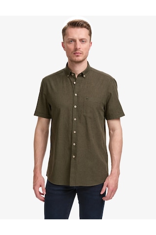 Pierre Cardin Erkek Haki Gömlek Kısa Kollu 50325340-vr027