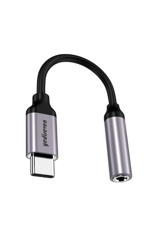 Type C To Aux 3.5mm Kulaklık Dönüştürücü Type-c Kulaklık Adaptör
