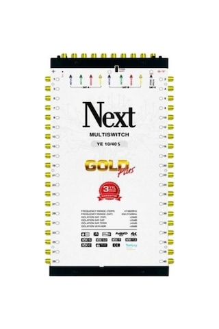 Next 10/40 Sonlu Uydu Santral Multiswitch