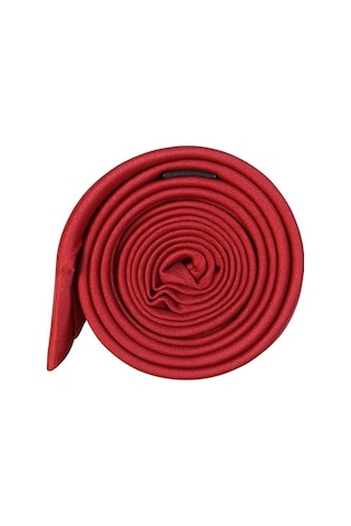 Morven Erkek Bordo Basic Kravat Bordo