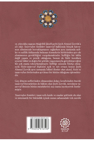 Tasavvufun Kaideleri / Şeyh Ahmed Zerruk