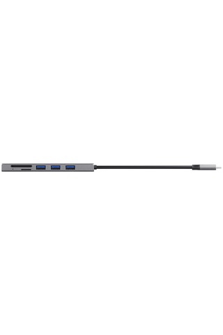 Trust 24191 Halyx Fast Usb-C Hub Card Reader