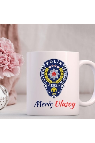 Polislere Özel Tasarımlı Kupa Bardak