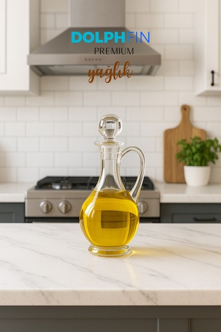 Premium Yağlık Kırılmaz Şişe Yağdanlık Sirkelik Şeffaf