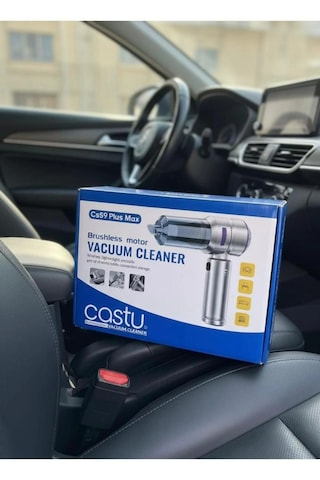 Castu Cs-59 Plus Max Motorlu Şarjlı Kablosuz El Ve Araç Süpürgesi 17000 Pa 100w