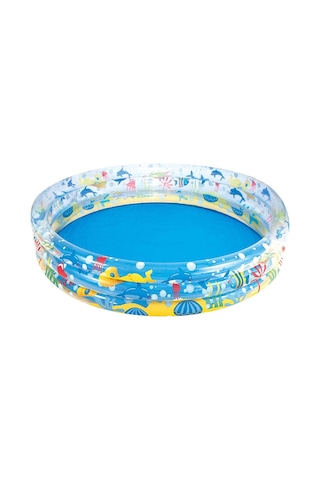 Bestway 51005 Desenli Şişme Havuz 183 x 33 CM Çok Renkli
