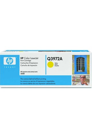 Hp 123a- Q3972a Sarı Toner- Mavi Kutu