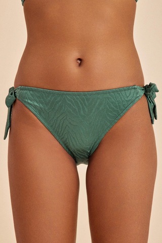 Bali Yeşil Yandan Bağlamalı Bikini Alt Yeşil