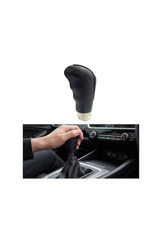 Manuel Vites Topuzu Üniversal Kaydırmaz Ergonomik Karbon Glz03702082 Karbon