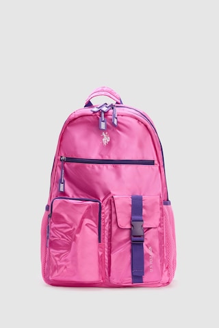 U.S. Polo Assn. Kız Çocuk Pembe Okul Çantası 50317426-vr041