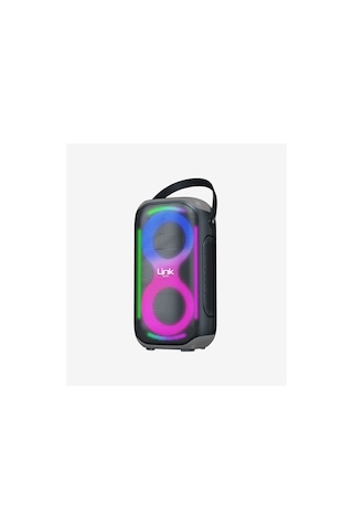 Linktech M404 Rgb Işıklı Ayaklı Mikrofonlu 50w Bluetooth Hoparlör