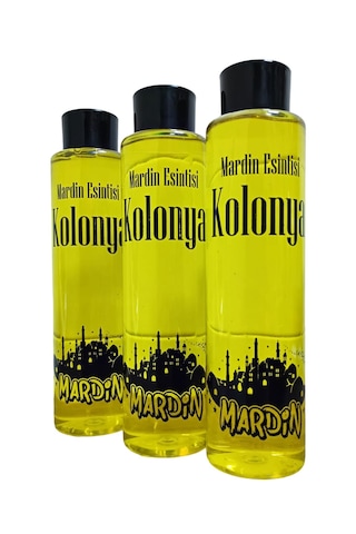 Mardin Esintisi Kolonya 4 Adet 400 Ml'lik Bıttım, Nergis, Safran Bitki Özlü