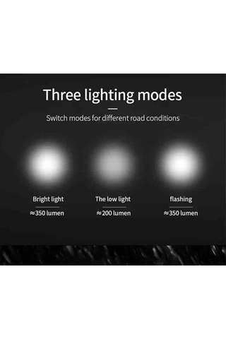 Robesbon Solar Enerjili USB Şarjlı Bisiklet Ön Far ve Korna