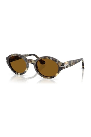 Persol Po3378s 107133 53 Kadın Güneş Gözlüğü Kahverengi