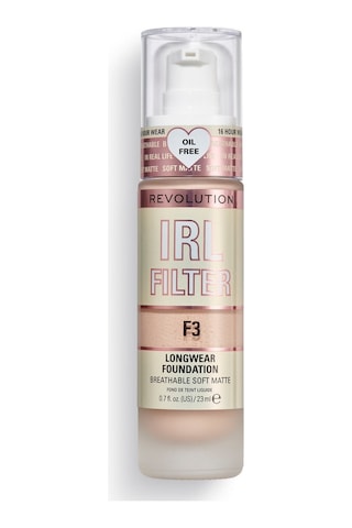 Revolution Irl Filter Longwear Foundation F3