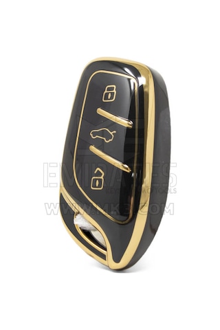 Lüx Mg Hs Gt Zs Ev Zx Mg5 Mg6 Roewe Rx3 Rx5 I5 Erx5 I6 I5 Nano Anahtar Kılıfı Siyah Gold Renk