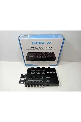 6 Kanal Deck Çevirici For-x Xhl-66pro 6 Kanal Amfi Dönüştürücü