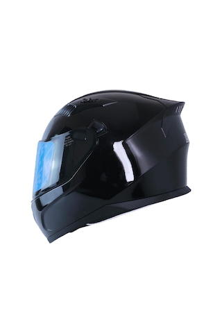 Fazer Ece 22.R06 Double Vizörlü Full Face Motor Kaskı Sİyah