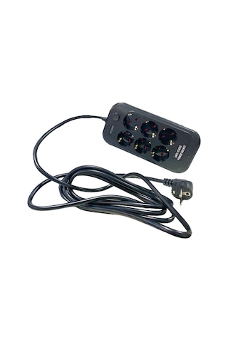 Rose Gr-600 6'lı 5metre Kablolu Akım Korumalı Grup Priz 5