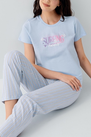 Arnetta Kadın Mavi Pijama Takım Ar3598-s-v1 Mavi