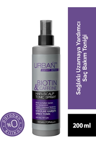 Urban Care Expert Biotin & Kafein Dökülme Karşıtı Sprey Tonik 4 x 200 ML