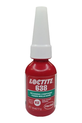 Loctite 638 Yüksek Mukavemetli Sıkı Geçme 10Ml Loctite 638 Yüksek Mukavemetli Sıkı Geçme 10Ml