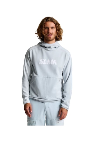 Slam Slam Graphic Hoodie Erkek Sweatshirt W068 Gri
