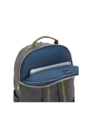 Kipling Seoul Lap Okul Çantası Back To Grey Kı42751dx Black To Grey