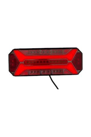 Ahmet Otomotiv Çeray Yeni Star Neon Led Stop Lambası Kayar Sinyalli Kamyon-tır-dorse-karavan-kamyonet 12x24 Volt 1adet