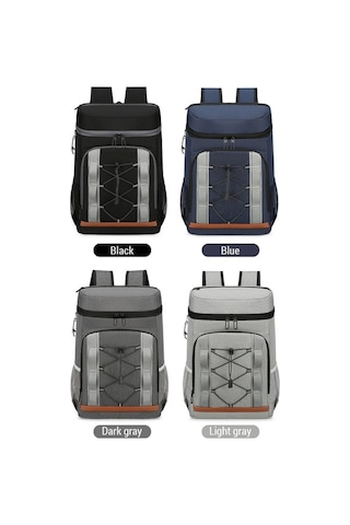 Trendooze Suya Su Sporları Soğutucular Sızdırmaz Sırt Seyahat Piknik Mavi Kapasite İzoleli Hafif Geçirmez Erkek/kadın Dayanıklı Çantası Büyük Astarlı Kk Mavi