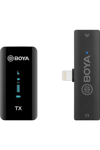 Boya BY-XM6-S3 Kablosuz Yaka Mikrofonu - Lightning